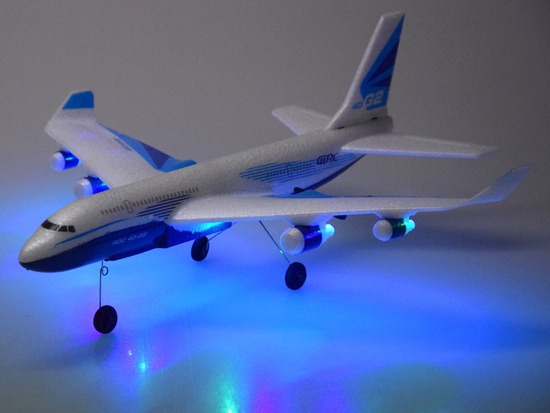 Large EPP Foam Passenger RC Airplane with LED Lighting and USB Charging RC0722
