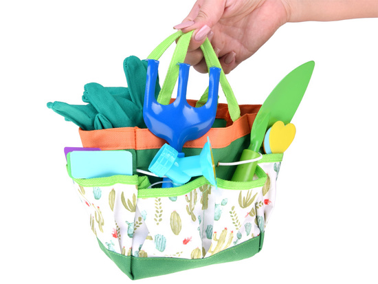 Little gardener's set: gardening tools + cactus set ZA5920