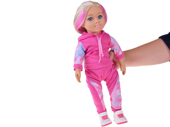 Large sports doll 48cm in a tracksuit + built-in melody and soft body ZA5844