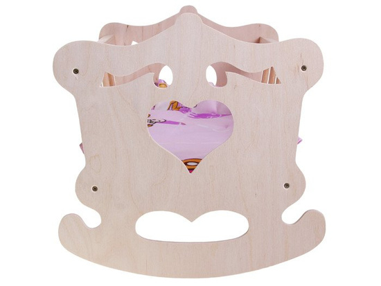 Wooden Cradle for 50cm doll +  bedding ZA2021