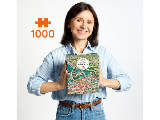 CzuCzu Puzzlove City of Wrocław 1000 pieces ZA6108