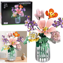 Technical blocks FLOWERS 9 plants - bouquet of wild flowers 563 pieces ZA5896