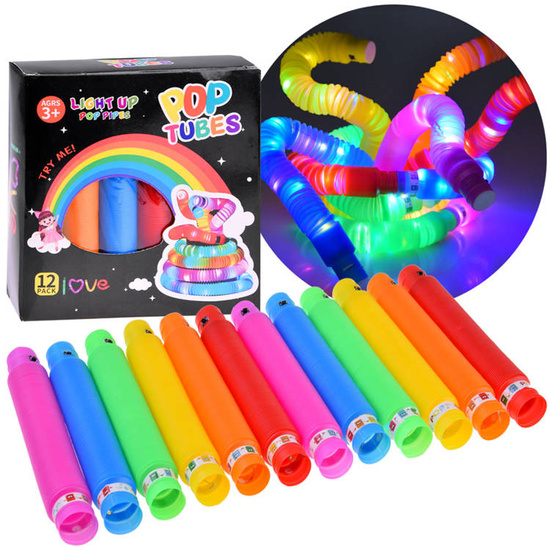 POP TUBE LED light sensor tubes 12pcs ZA4709