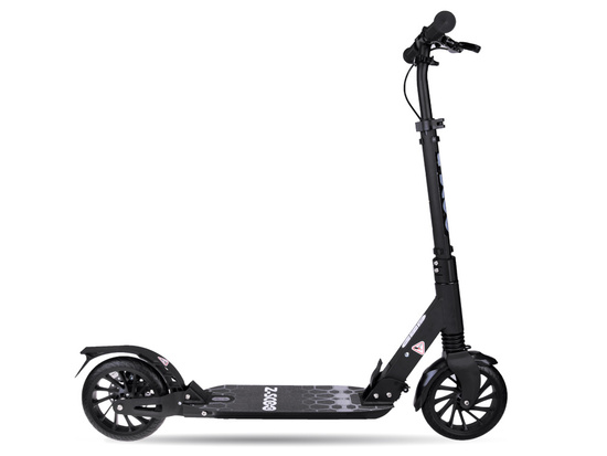 Large foldable city scooter with shock absorber and brakes up to 100kg SP0785