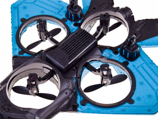 Remote Controlled Fighter Drone Raptor Light Quadcopter RC0726 NI