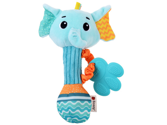 Charmant Rattle Teether Plush Toy Deer for a Child ZA5771