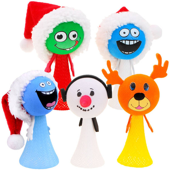 Santa's Elf Jumper spring toy Santa Claus Reindeer Snowman ZA 4708