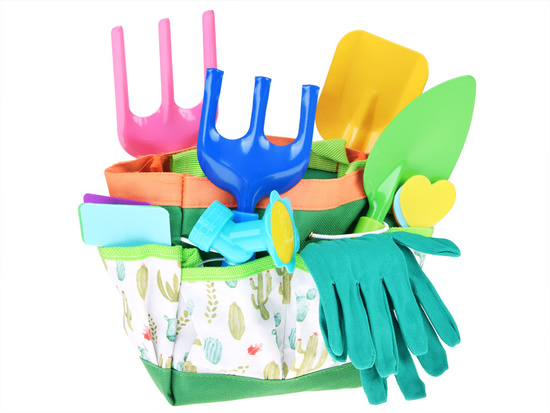 Little gardener's set: gardening tools + cactus set ZA5920