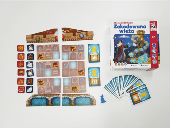 Kapitan Nauka Zakodowana wieża. Gra na kodowanie GR0821