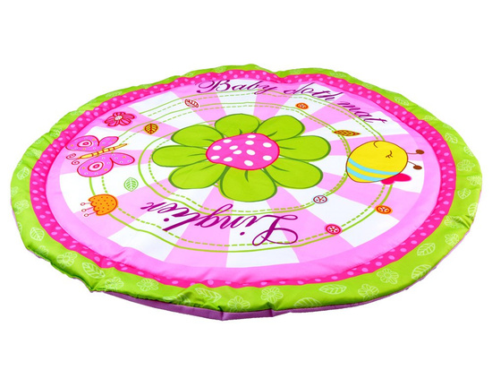 Flower mat with mosquito net for a baby ZA3504