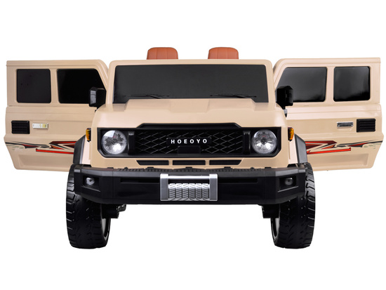Duże auto  PICKUP na akumulator elektryczne dla dzieci 2os 4x4 paka PA0329