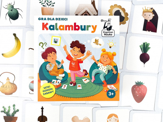 Kapitan Nauka Kalambury. Gra dla całej rodziny - 4 sposoby prezentowania GR0737