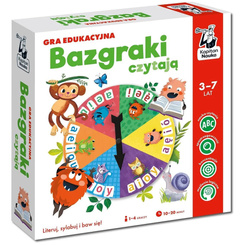 Kapitan Nauka Bazgraki czytają. Gra edukacyjna GR0816