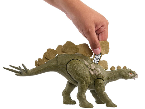 Mattel Jurassic World Dinosaur Hesperosaurus Wild Roaring Posable Figures ZA6053