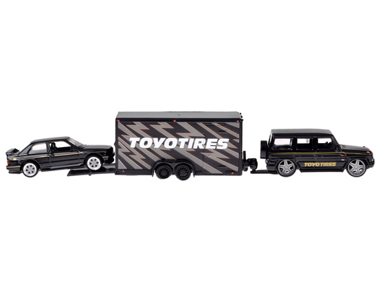 Licensed metal cars 1:64 Mercedes-Benz G 1988 and BMW M3 E30 ZA5960