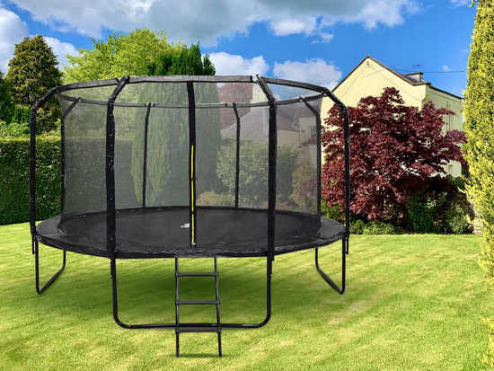 Trampolina ogrodowa SkyFlyer + drabinka 14FT 426cm