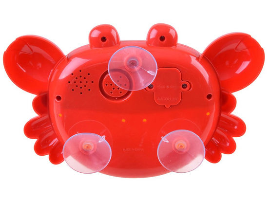 Crab for making foam Bubbles in the bathtub ZA3684