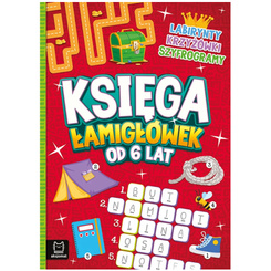 Aksjomat Księga łamigłówek - labirynty, krzyżówki, szyfrogramy 6+ KS1075