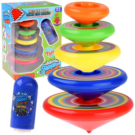 Arcade game mega spinning top pyramid ZA4730