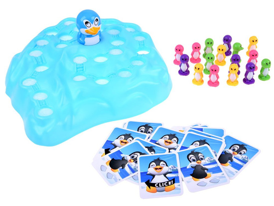 Penguins on the iceberg arcade game GR0433