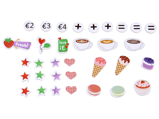 Wooden Coffee Shop & Ice Cream Parlor – Dessert and Ice Cream Playset ZA5937