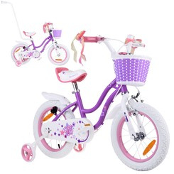 RoyalBaby STAR GIRL girls' bicycle 14 inch blue RB14G-1