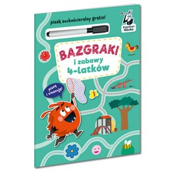 Doodles and games for 4-year-olds, dishwasher, coloring book for children KS1010