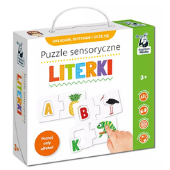 Captain Science Sensory Puzzle Letters - I touch, arrange and learn ZA6086