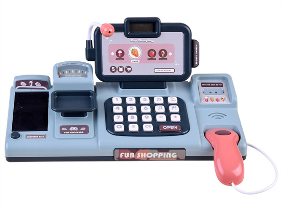 Cash register, weight scanner + smartphone, basket ZA4147