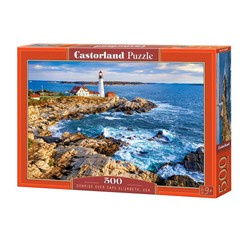 Puzzle 500 el.  B-53667 Sunrise over Cape Elizabeth, USA krajobraz
