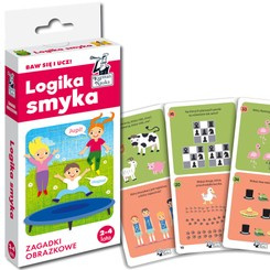 Zagadki obrazkowe - Logika smyka 2-4 lata KS0680