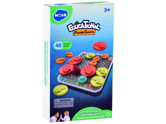 Educational puzzle game Gears GR0599