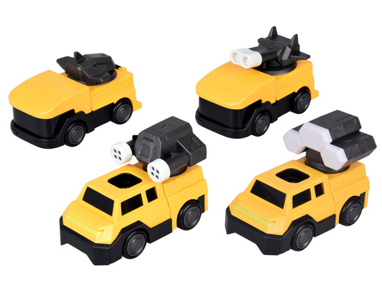 Magnetic Transformer Robot Toy – large action figure – accessories ZA6009