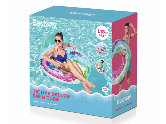 Bestway swimming circle with backrest handles 43637