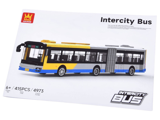 Klocki techniczne Autobus miejski przegubowy 415 elementów ZA5677