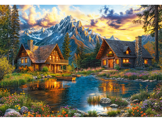 1000-piece Summertime Evening Puzzle C-105397-2