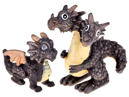 Fairy Tale Dragon Figurine Set 6 pcs – Magical Creatures ZA5883
