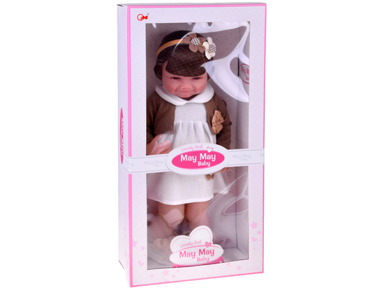 Large Girl Doll 55 cm – Adorable Look and Playful Smile ZA5830