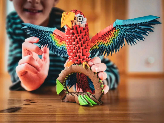 Alexander zestaw kreatywny Origami 3D – Papuga ZA6074