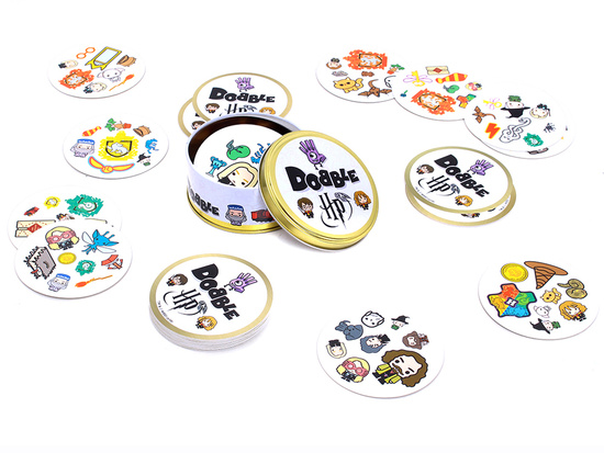 Rebel Gra Karciana gra Dobble Harry Potter - okrągłe karty do gry GR0772