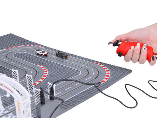 Bugatti Race Track with Blocks 2 Remote Control Cars! Super fun RC0664