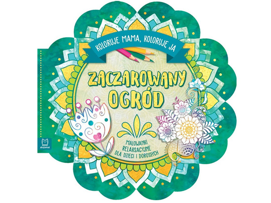 Aksjomat Malowanka dla dziecka Zaczarowany ogród  KS0511