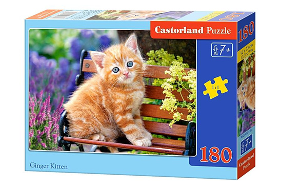 Puzzle 180 pieces Ginger Kitten