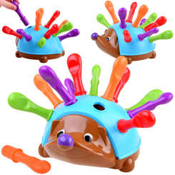 Educational Hedgehog with Colorful Spikes sorter ZA4397