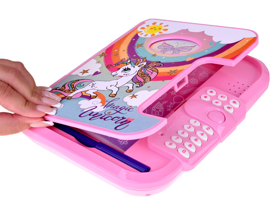 Interactive Coded SECRET DIARY 2 in 1 Magical Unicorn ZA5769