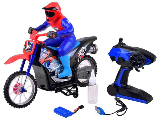 Dirt bike CROSS smoke light sound RC0564