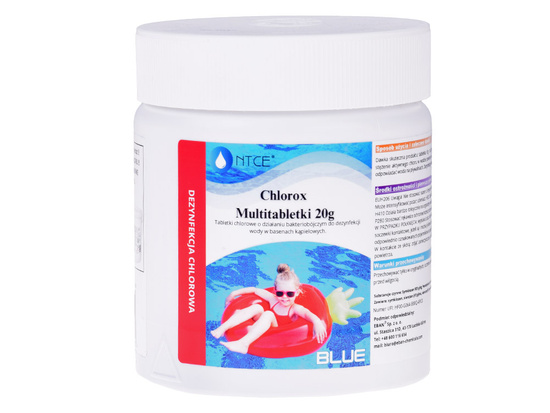 Chlorox Multitablets 20g 0.5kg chemicals for the pool