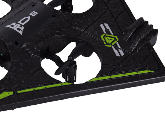 Remote Controlled Lightweight Drone with LED Effects and 360° Stunts RC0751