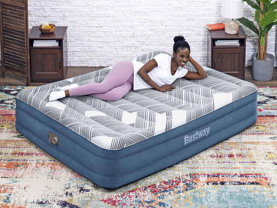 Bestway Self-inflating camping mattress 2-person 300kg QUEEN 203x152cm 6712Y