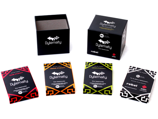 Rebel Party Game Dilemmas - a ruthless party game for adults GR0755